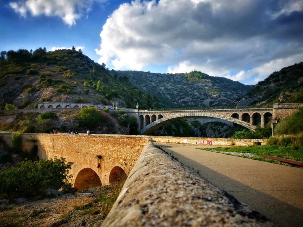 Le Pont du Diable à Saint Jean de Fos (34)